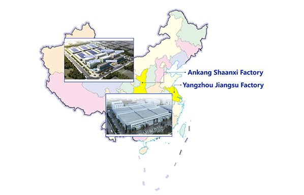 Shaanxi Ankang Base, Jiangsu Yangzhou Base