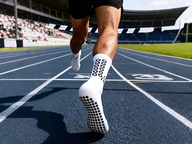 Premium Running Socks with Grip | Anti-Slip Performance by Biorun Factory
