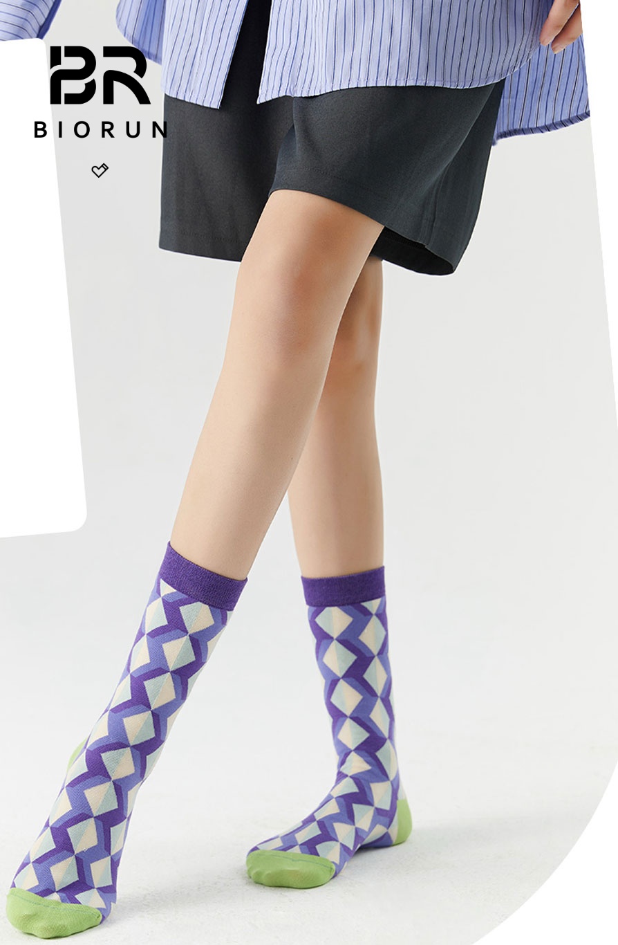 Colorful Cotton Socks Colorful Cotton Socks